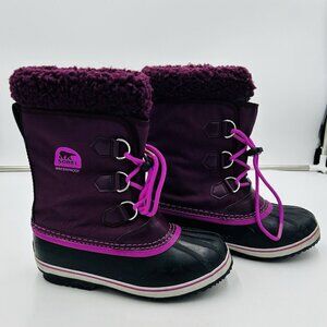 Sorel Purple Women's Warm Winter Waterproof Snow Boots Size US 5 UK 4